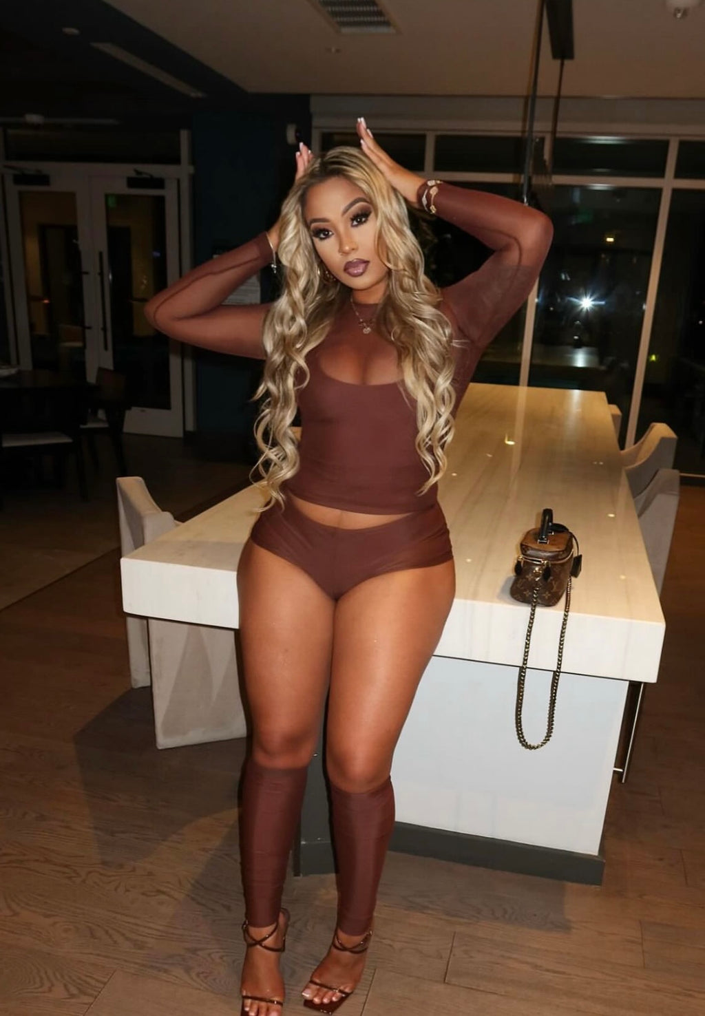 Mesh body language (4pc)