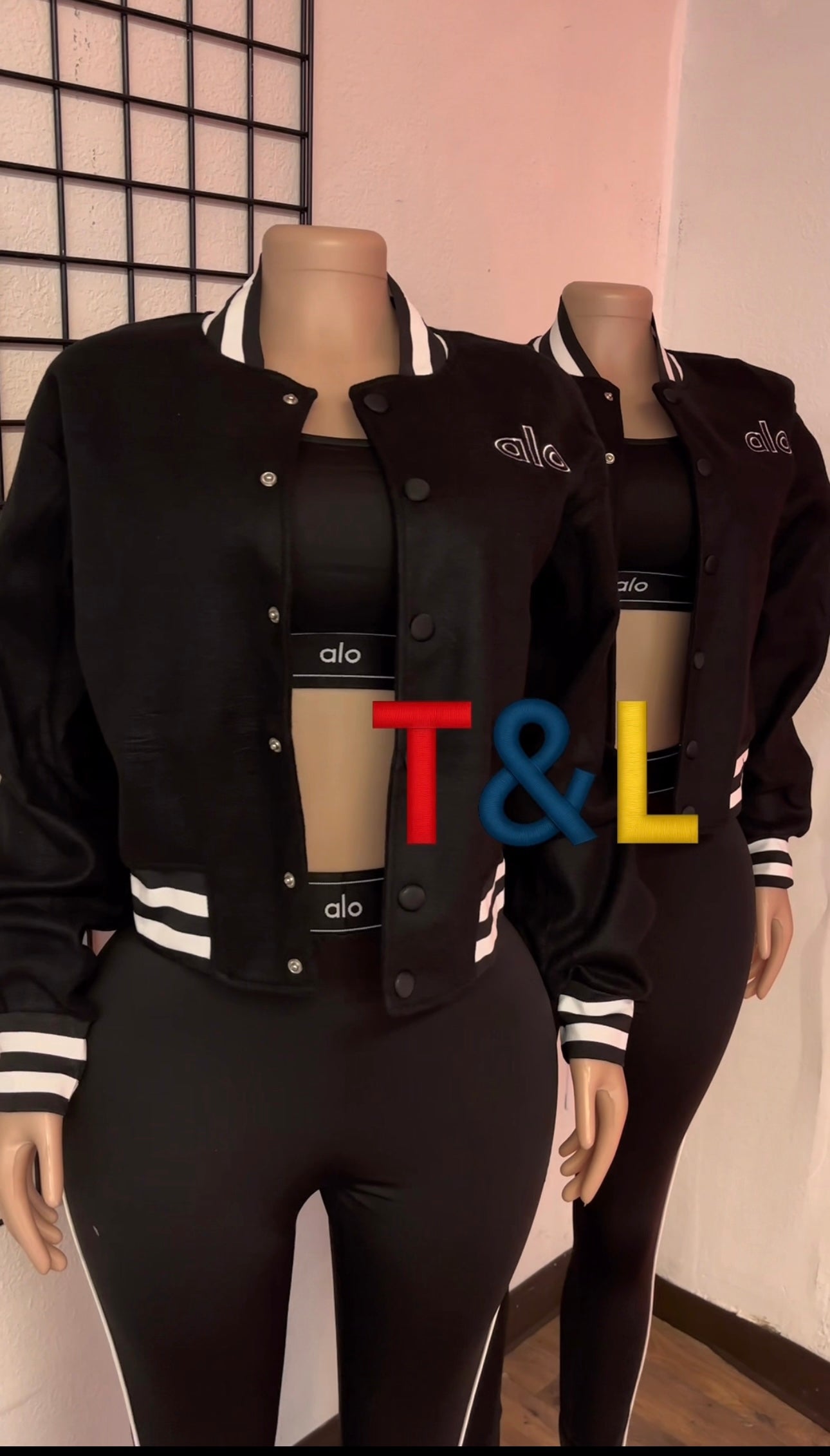 Varsity alo set (3pc)